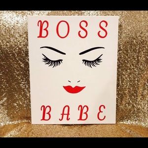Boss Babe Canvas ❤️